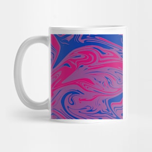 Bi pride (marble vibes) Mug